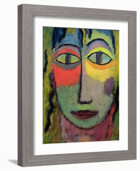 Head of a Woman 'Medusa', 1923-Alexej Von Jawlensky-Framed Giclee Print