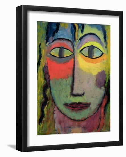 Head of a Woman 'Medusa', 1923-Alexej Von Jawlensky-Framed Giclee Print