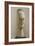 Head of a Woman (Stone)-Amedeo Modigliani-Framed Giclee Print