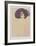 Head of a Woman with a Wide-Trimmed Hat - 1910-Egon Schiele-Framed Art Print