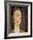 Head of a Woman-Amedeo Modigliani-Framed Giclee Print