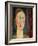 Head of a Woman-Amedeo Modigliani-Framed Giclee Print