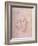 Head of a Woman-Leonardo da Vinci-Framed Giclee Print