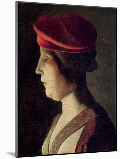 Head of a Woman-Georges de La Tour-Mounted Giclee Print