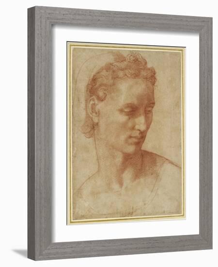 Head of a Woman-Baccio Bandinelli-Framed Giclee Print