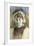 Head of a Woman-Edgar Degas-Framed Giclee Print