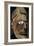 Head of a wooden figure from New Ireland, Melanesian. Artist: Unknown-Unknown-Framed Giclee Print