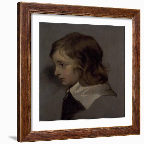 Head of a Young Boy-Sir Peter Lely-Framed Giclee Print