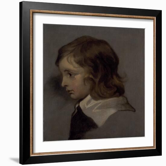 Head of a Young Boy-Sir Peter Lely-Framed Giclee Print