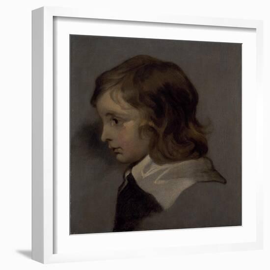 Head of a Young Boy-Sir Peter Lely-Framed Giclee Print