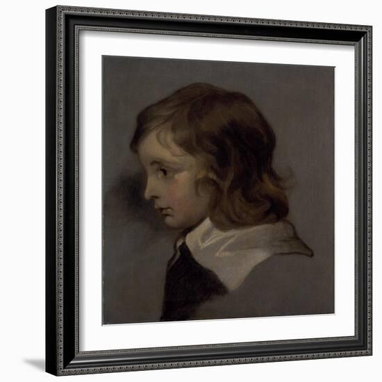 Head of a Young Boy-Sir Peter Lely-Framed Giclee Print