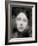 Head of a Young Girl, 1890-Eugene Carriere-Framed Giclee Print