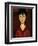 Head of a Young Girl, 1916-Amedeo Modigliani-Framed Giclee Print