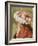 Head of a Young Girl in a Red Hat-Pierre-Auguste Renoir-Framed Giclee Print