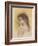 Head of a Young Girl in Profile; Tete De Jeune Fille En Profil-Pierre-Auguste Renoir-Framed Giclee Print