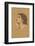 Head of a Young Girl-Evelyn De Morgan-Framed Premium Giclee Print