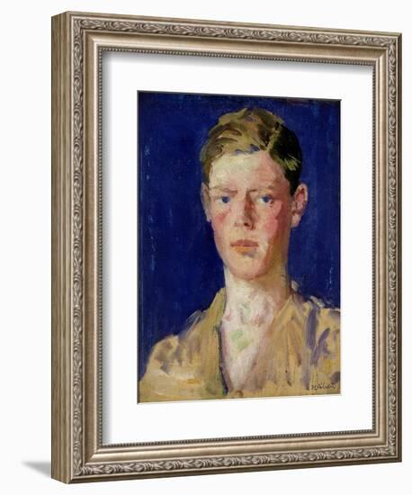 Head of a Young Man-Francis Campbell Boileau Cadell-Framed Giclee Print