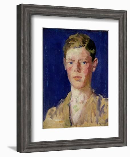 Head of a Young Man-Francis Campbell Boileau Cadell-Framed Giclee Print