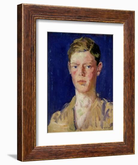 Head of a Young Man-Francis Campbell Boileau Cadell-Framed Giclee Print