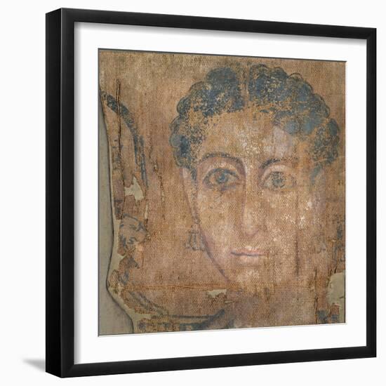 Head of a Young Woman, C.100-300-null-Framed Giclee Print