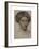 Head of a Young Woman (Mrs. Eaton)-Dante Gabriel Rossetti-Framed Premium Giclee Print