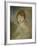 Head of a Young Woman; Tete De Jeune Femme, C.1887-Pierre-Auguste Renoir-Framed Giclee Print