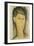 Head of a Young Women; Tete de Jeune Femme, 1914-Amedeo Modigliani-Framed Giclee Print