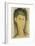 Head of a Young Women-Amedeo Modigliani-Framed Giclee Print