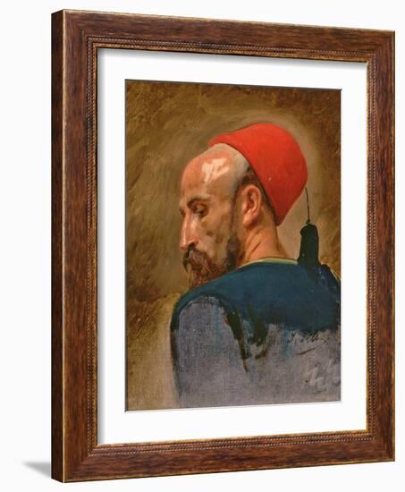 Head of an Arab in a Fez-Isidore Pils-Framed Giclee Print