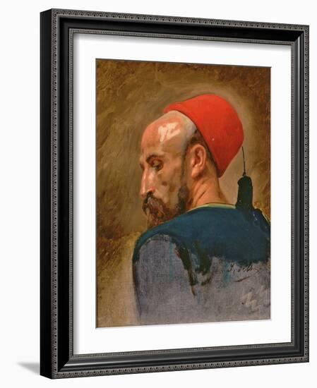 Head of an Arab in a Fez-Isidore Pils-Framed Giclee Print