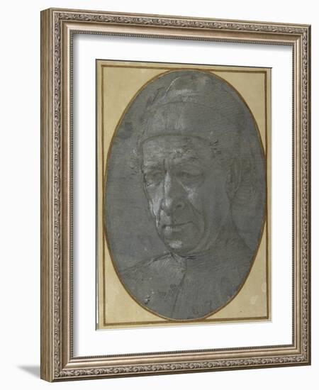 Head of an Elderly Man Wearing a Cap-Filippino Lippi-Framed Giclee Print