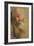 Head of an Old Bearded Man, 1584-1586-Federigo Barocci-Framed Giclee Print