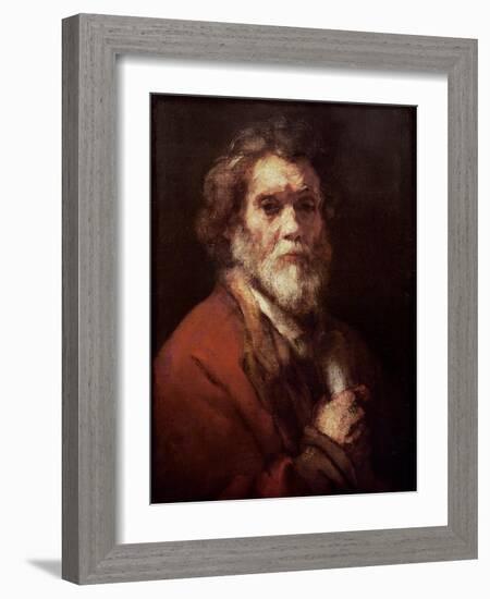 Head of an Old Man, C.1650-Carel Fabritius-Framed Giclee Print