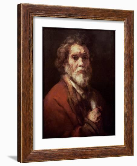 Head of an Old Man, C.1650-Carel Fabritius-Framed Giclee Print