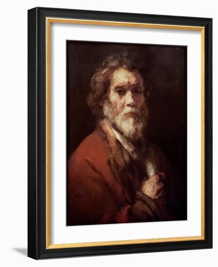 Head of an Old Man, C.1650-Carel Fabritius-Framed Giclee Print