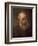 Head of an Old Man, circa 1650-Rembrandt van Rijn-Framed Giclee Print