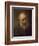 Head of an Old Man, circa 1650-Rembrandt van Rijn-Framed Giclee Print