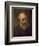 Head of an Old Man, circa 1650-Rembrandt van Rijn-Framed Premium Giclee Print