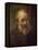 Head of an Old Man, circa 1650-Rembrandt van Rijn-Framed Premier Image Canvas
