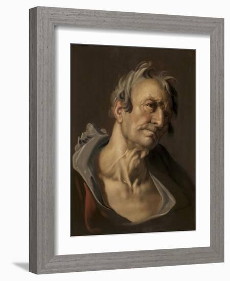 Head of an Old Man-Abraham Bloemaert-Framed Giclee Print