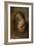 Head of an Old Woman Looking to Lower right (Saint Elizabeth), 1584-86 (Oil on Paper)-Federico Fiori Barocci or Baroccio-Framed Giclee Print