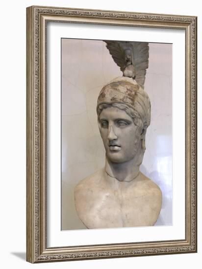 Head of Ares, God of War, Early 2nd Century-Alkamenes Alkamenes-Framed Photographic Print