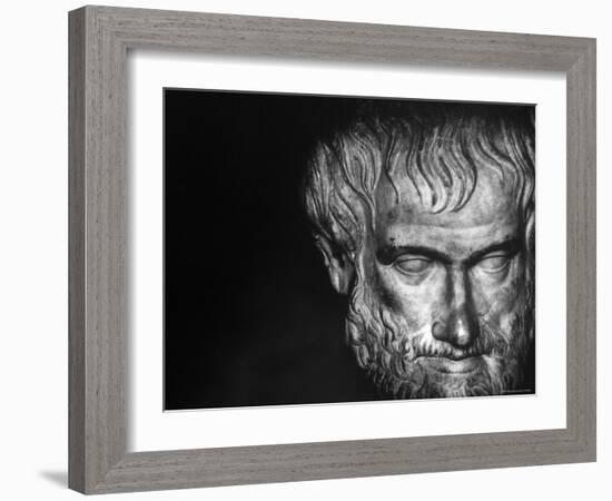 Head of Aristotle-Gjon Mili-Framed Photographic Print