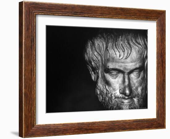 Head of Aristotle-Gjon Mili-Framed Photographic Print