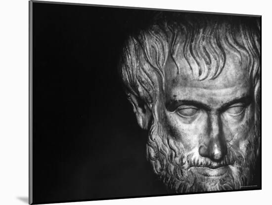 Head of Aristotle-Gjon Mili-Mounted Photographic Print