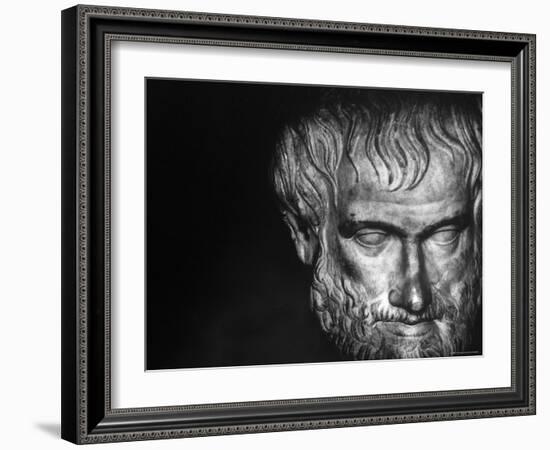 Head of Aristotle-Gjon Mili-Framed Photographic Print