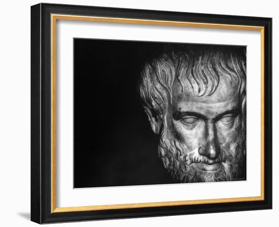 Head of Aristotle-Gjon Mili-Framed Photographic Print