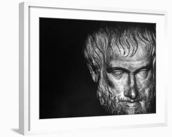 Head of Aristotle-Gjon Mili-Framed Photographic Print