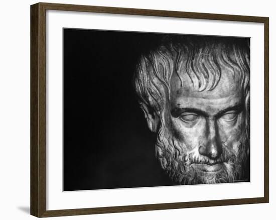 Head of Aristotle-Gjon Mili-Framed Photographic Print