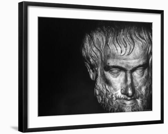 Head of Aristotle-Gjon Mili-Framed Photographic Print